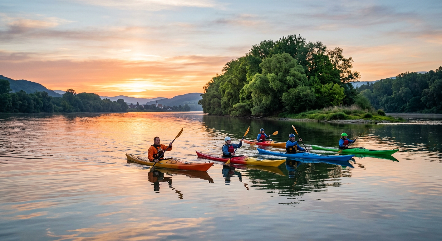 Ada Lake Kayak Morning
