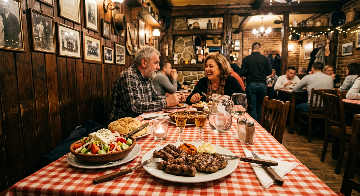 Skadarlija Kafana Night